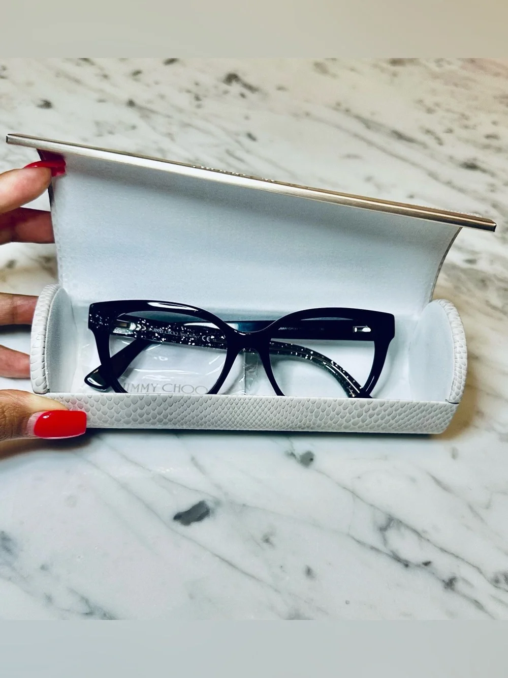 Jimmy Choo Eyeglasses FRAMES ONLY, 150-Q3M-140 - Made in Italy